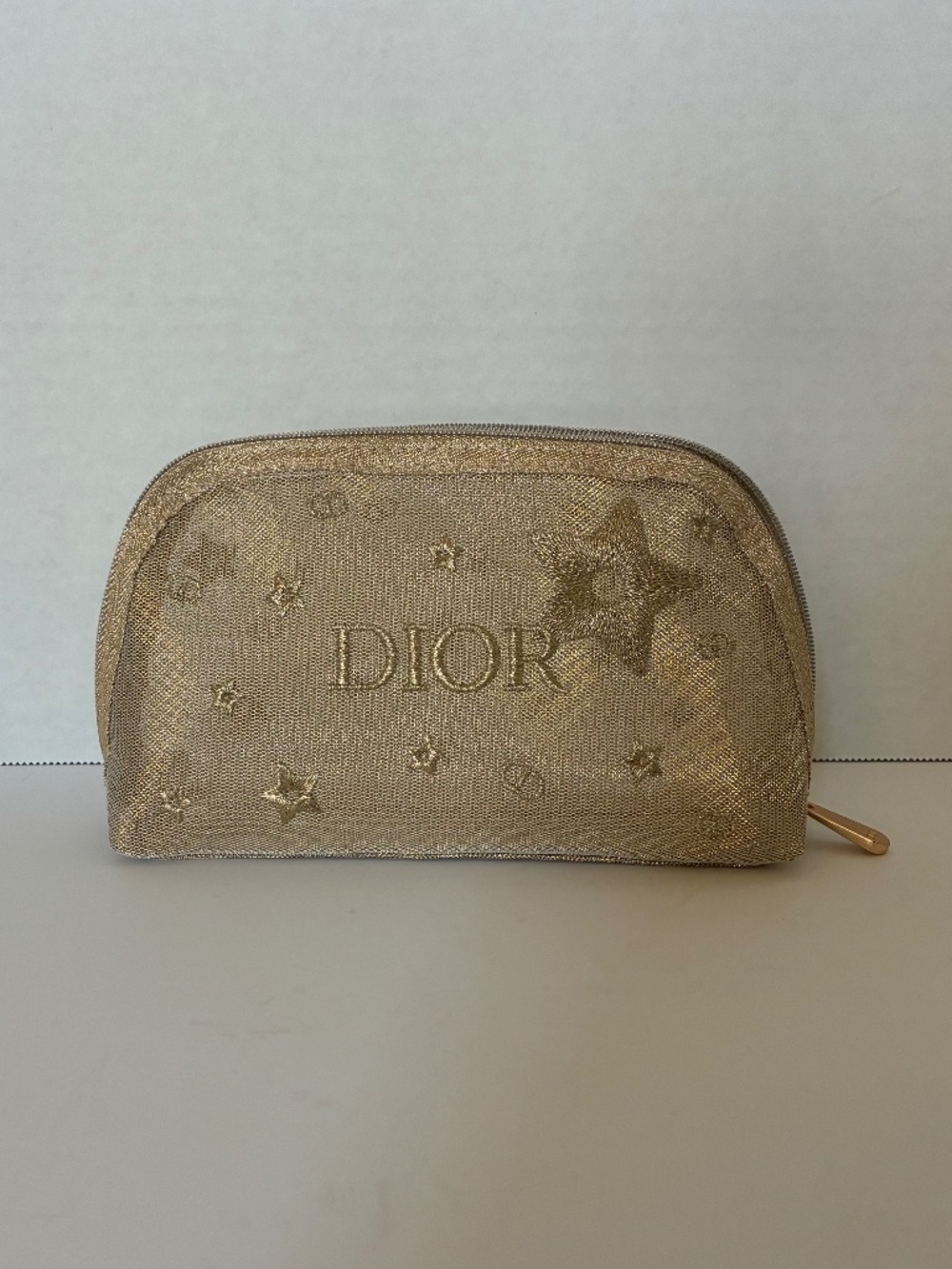 Dior Gold Mesh 2025 Star Pouch NIB